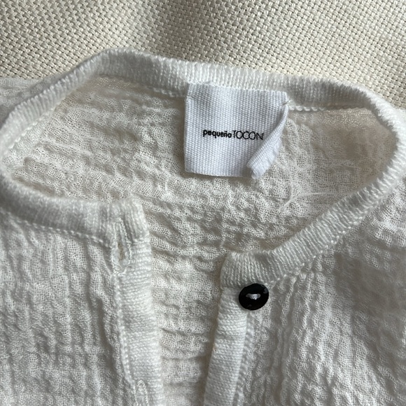 Pequeno TOCON cotton cardigan - Picture 2 of 3